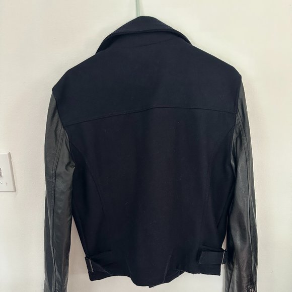 Topman Biker Jacket Size Medium - Picture 2 of 2